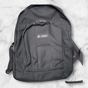 NWT Everest black Backpack school work travel